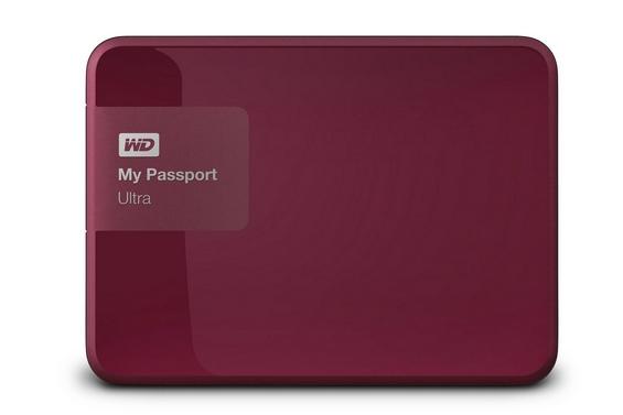 WD My Passport 2 To Rouge (USB 3.0) Disques durs externes Western D
